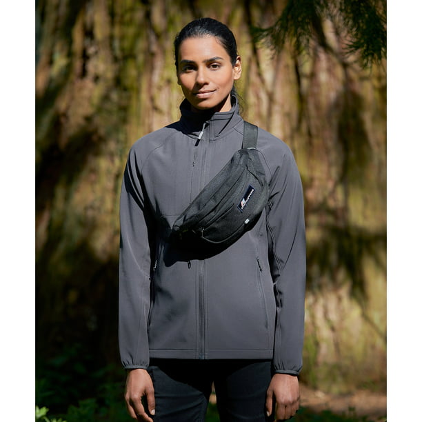 Ladies Expert Soft Shell Jacket Craghoppers Showerproof Black/Dark Navy